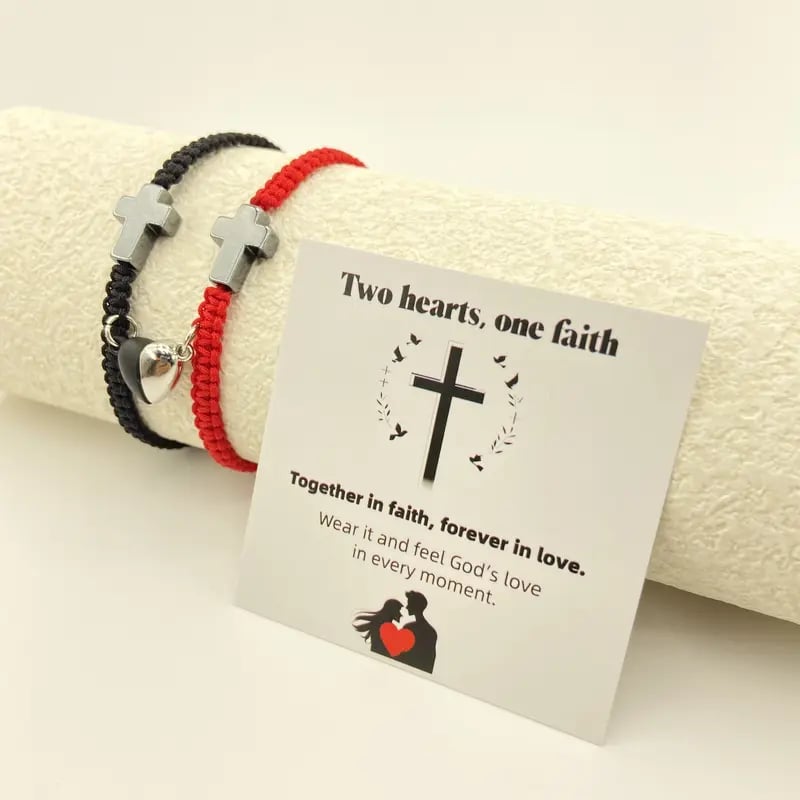 Fátima | Pulseira de cruz cristã