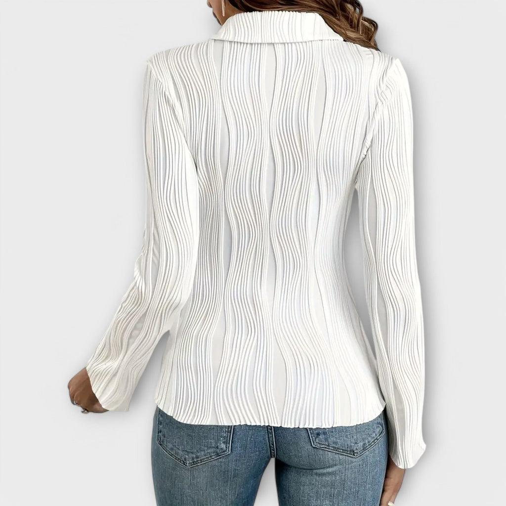 Natalia - Blusa de manga comprida