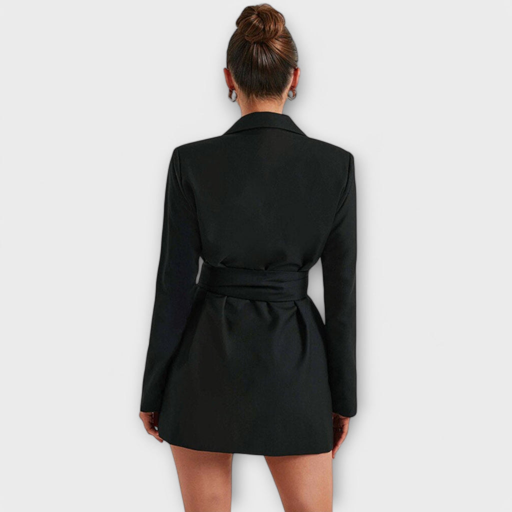 Zélia - Vestido Blazer com Decote em V