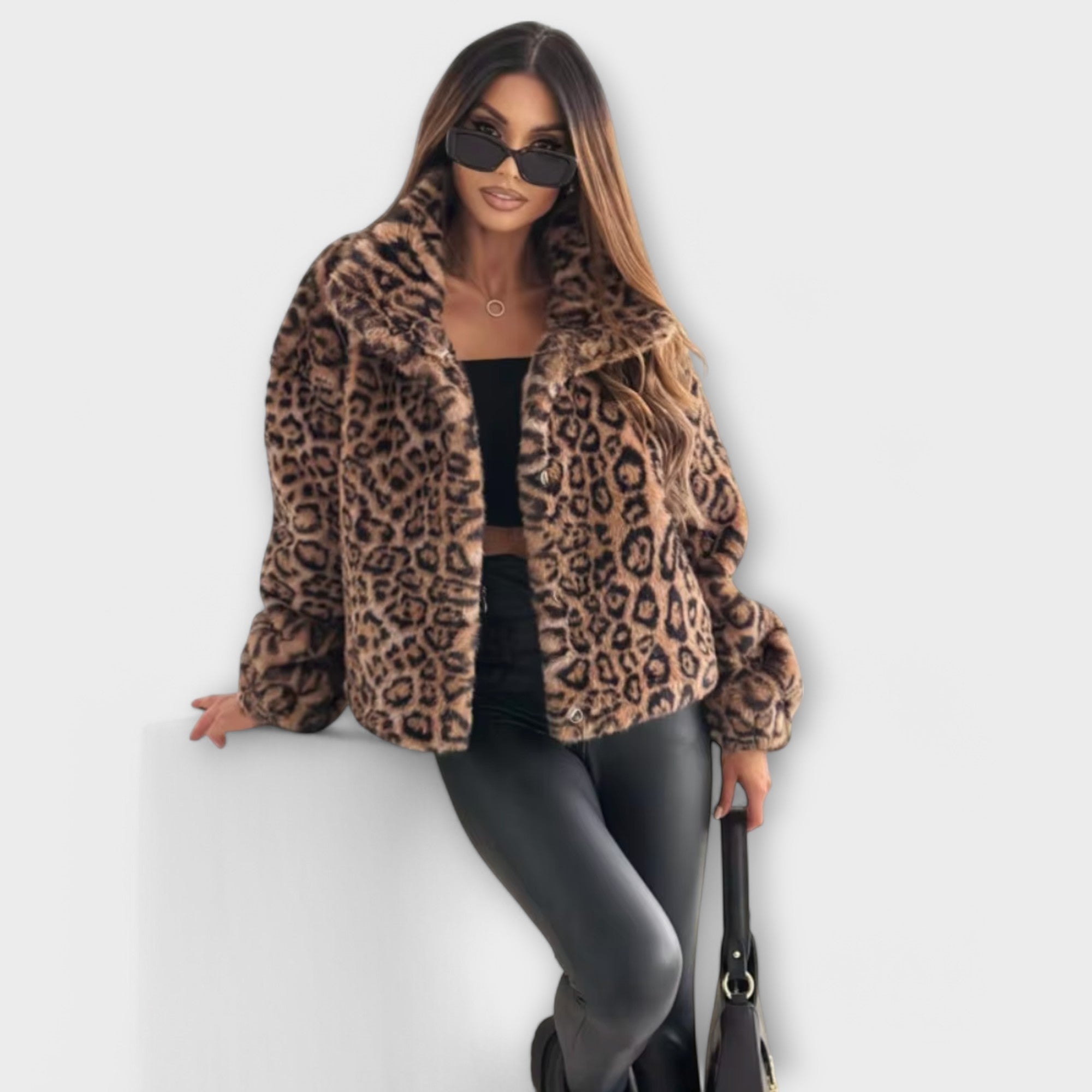 Leonor - Casaco de Leopardo