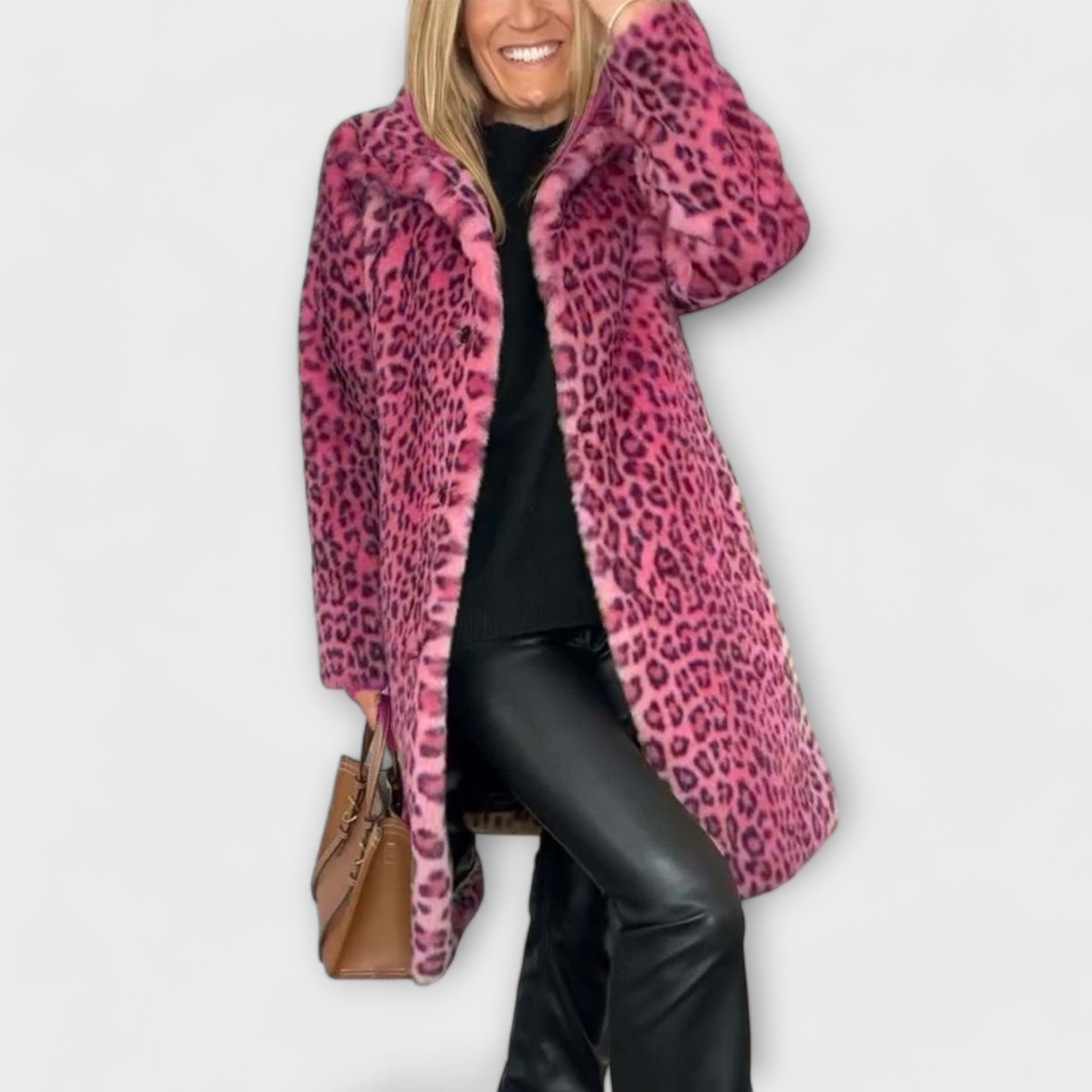 Jessica - Casaco de Leopardo