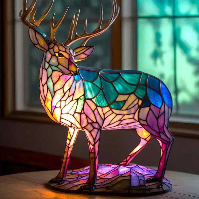 Lampe Sable Thématique Cerf