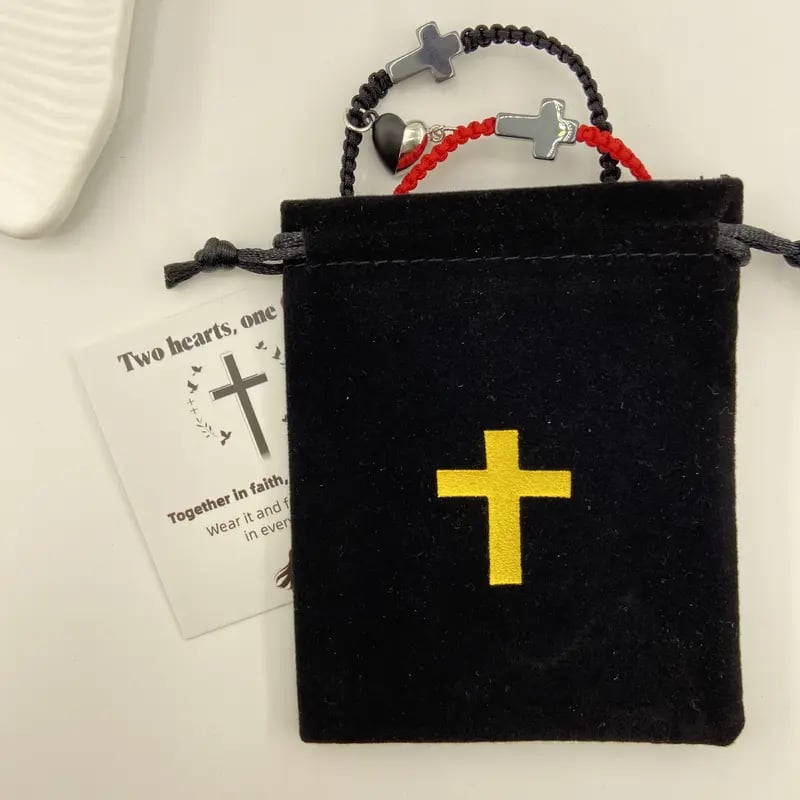Fátima | Pulseira de cruz cristã