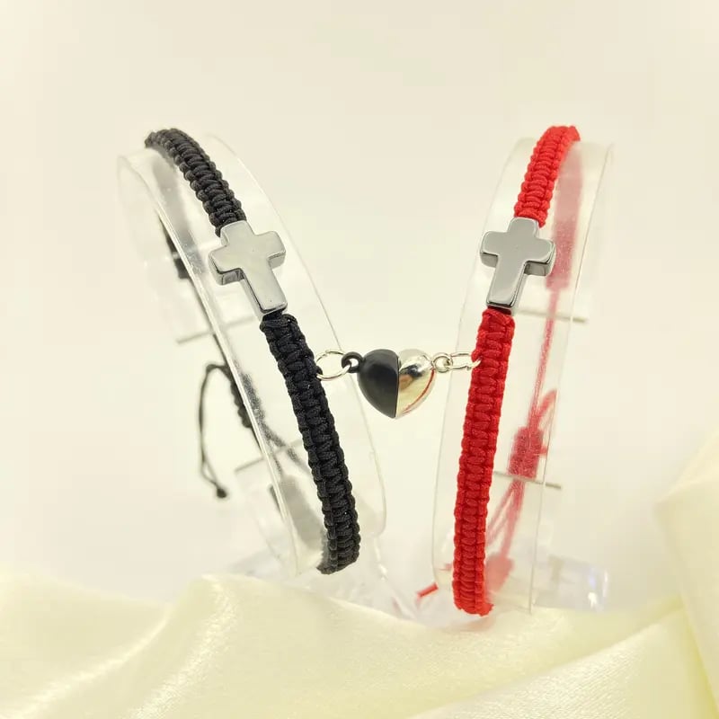Fátima | Pulseira de cruz cristã