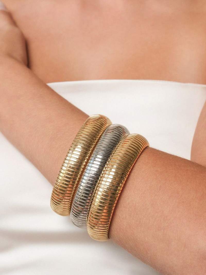 Bracelete canelada