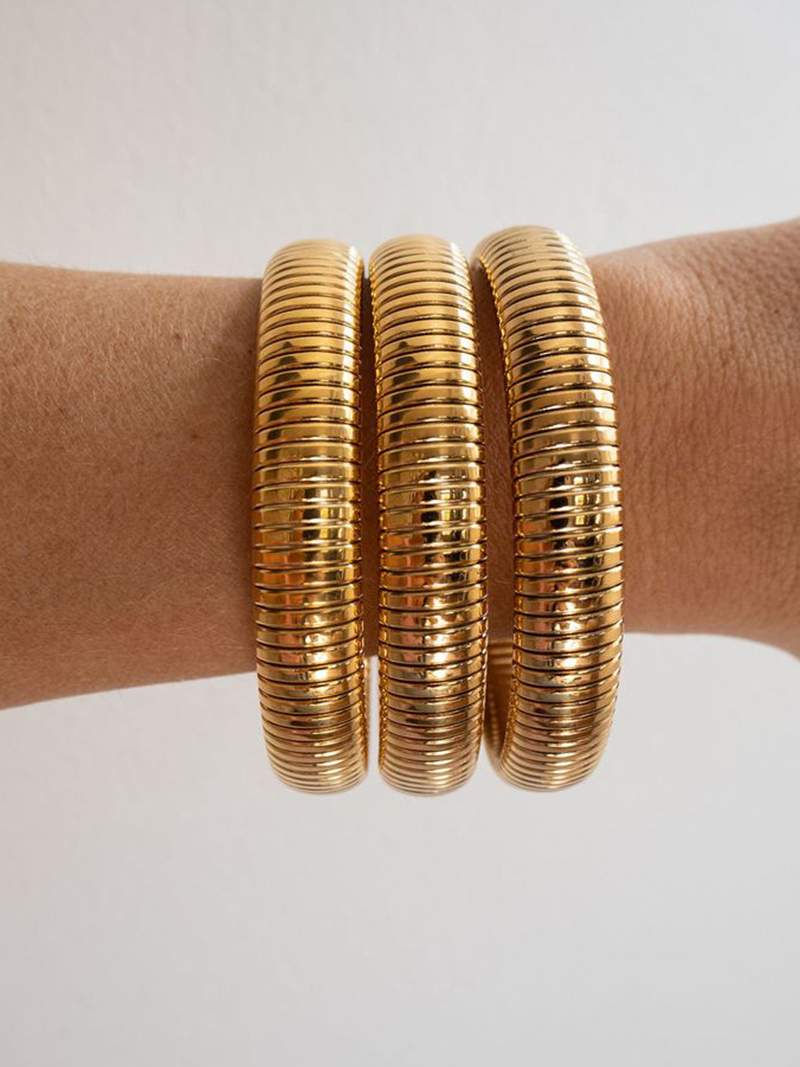 Bracelete canelada