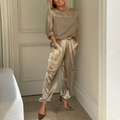 Susana | Conjunto de Duas Peças Elegantes de Luxo