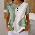 Rita – Blusa Casual com Padrão Moderno
