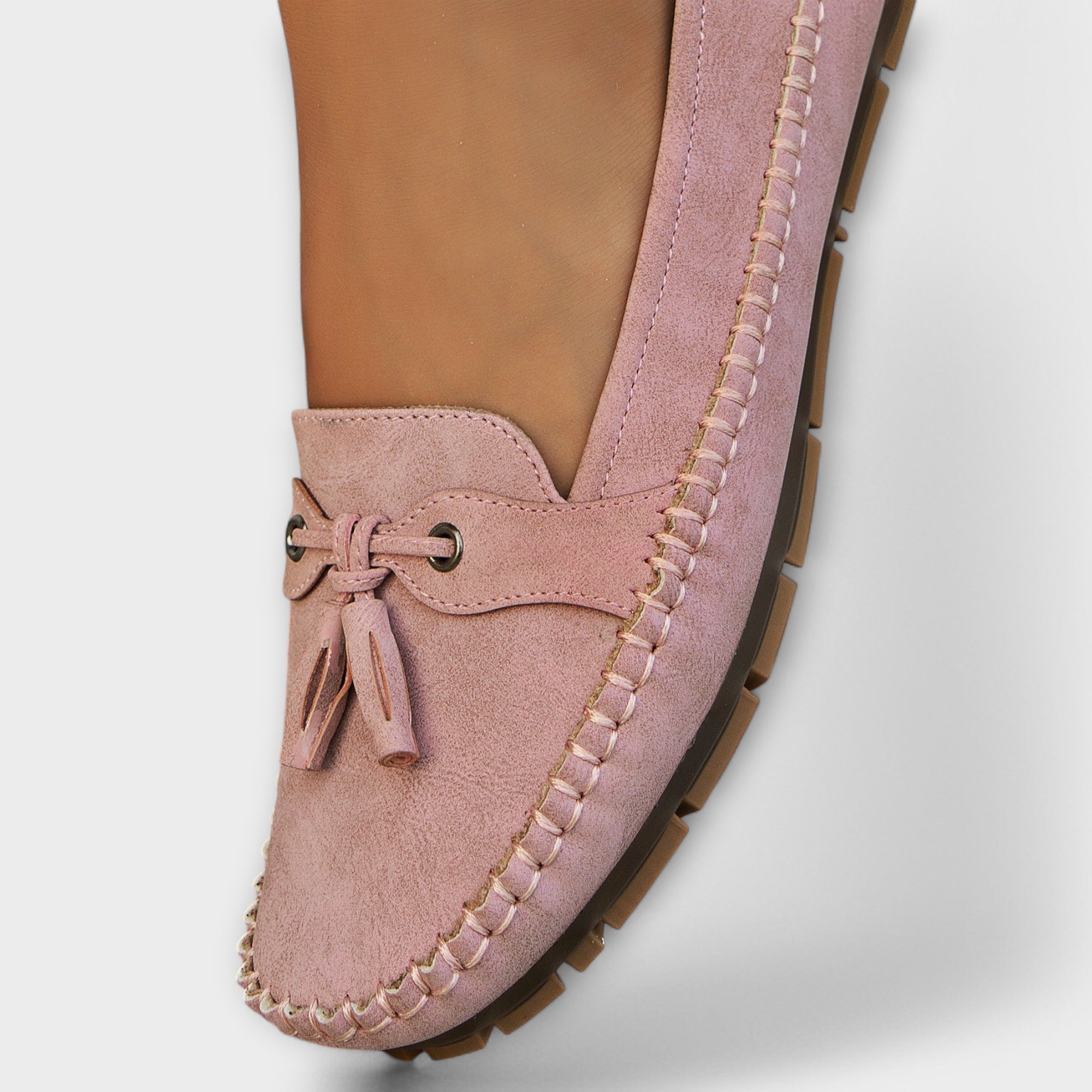Teresa - Mocassins de pele