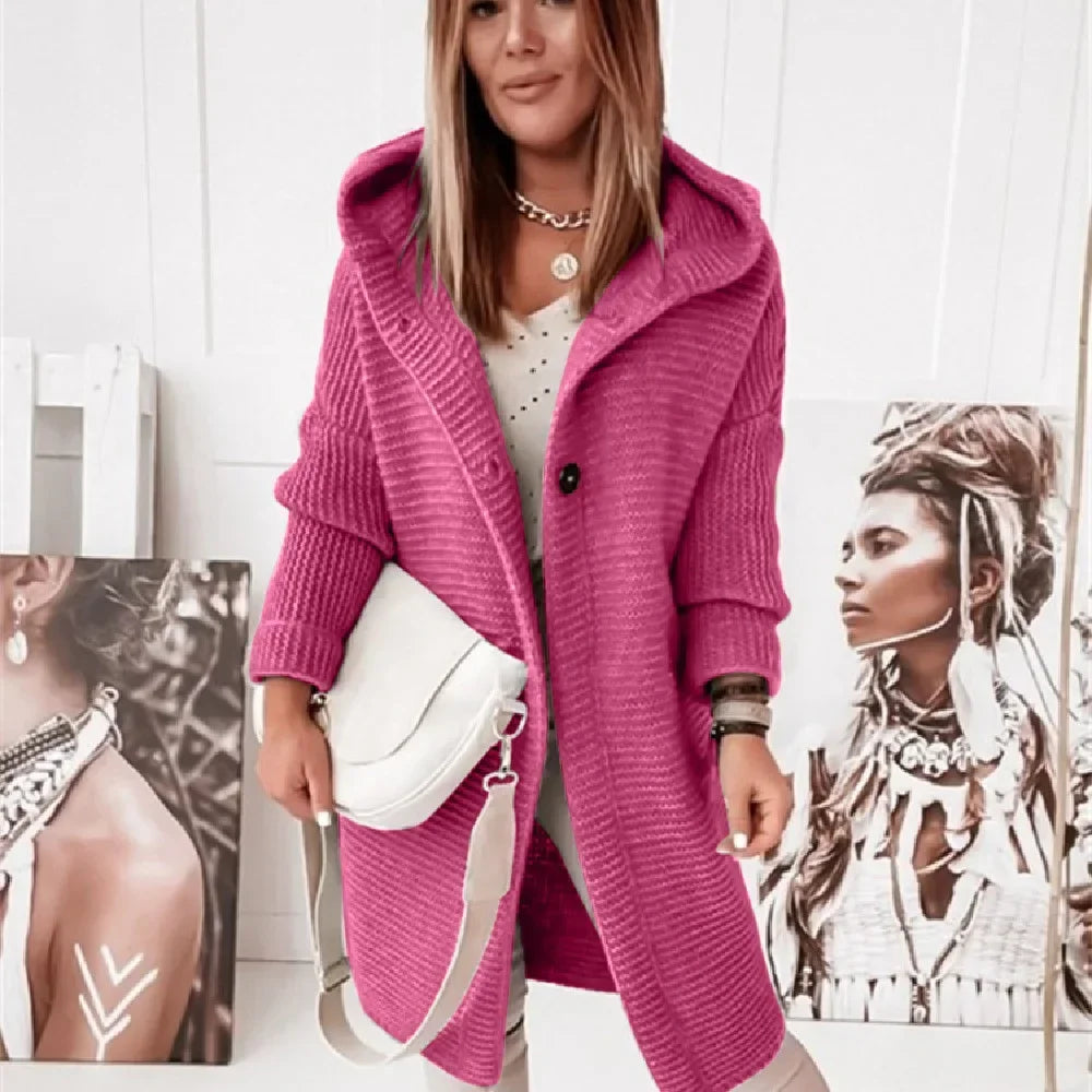 Cristina - Casaco de Malha Elegante