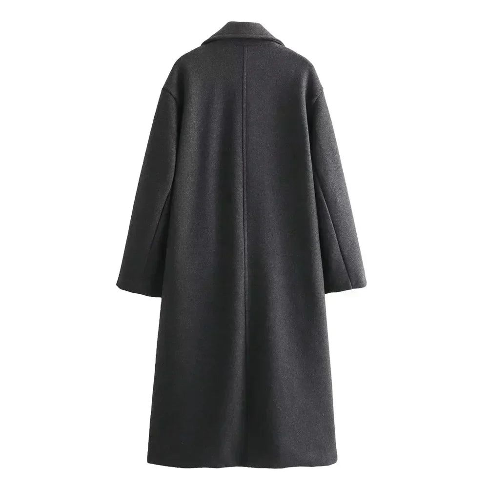 Warmer Wintermantel mit elegantem Design