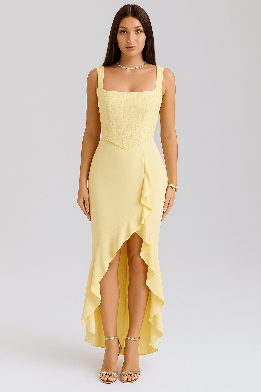 BELA™ | Vestido Corset Elegante em Cetim