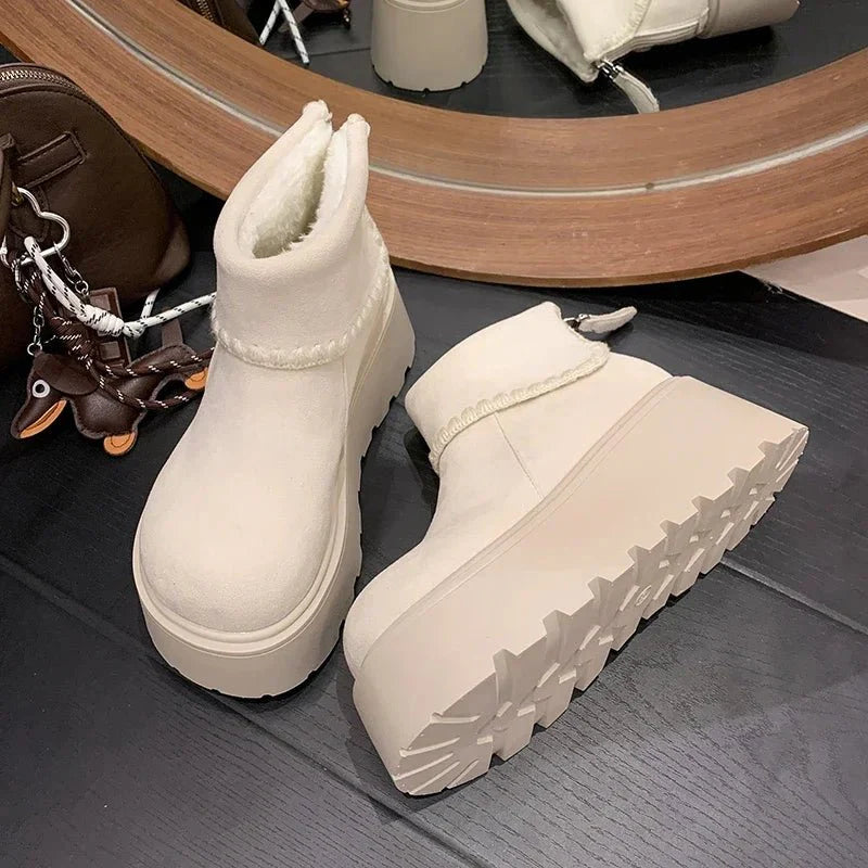 Benedita | Botas com plataforma elegante para dias frios