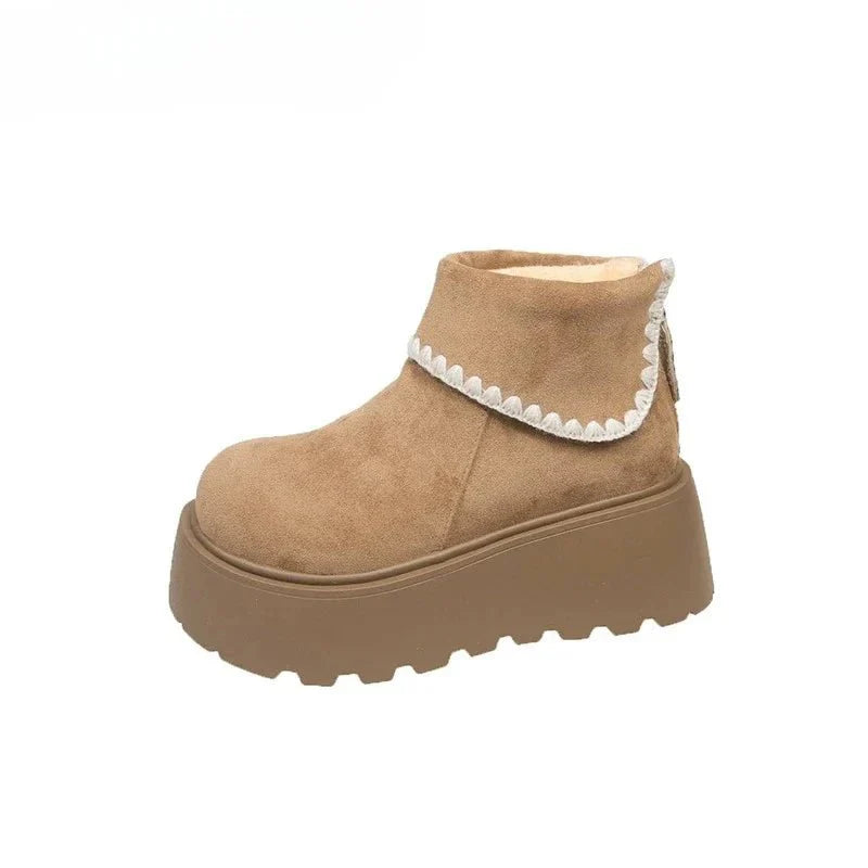 Benedita | Botas com plataforma elegante para dias frios