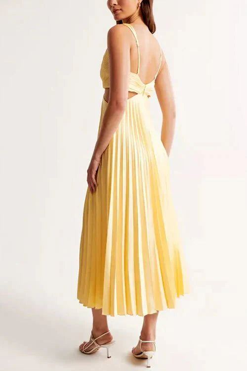 Camilla™ - Vestido Sem Mangas /Midi