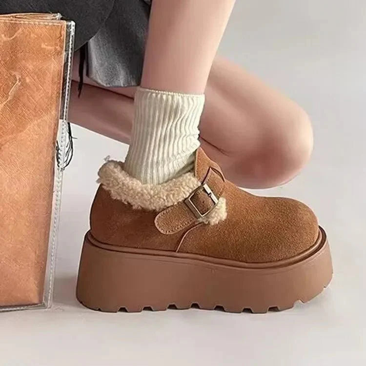 Elisa |Botas com plataforma elegante para o inverno com um toque moderno