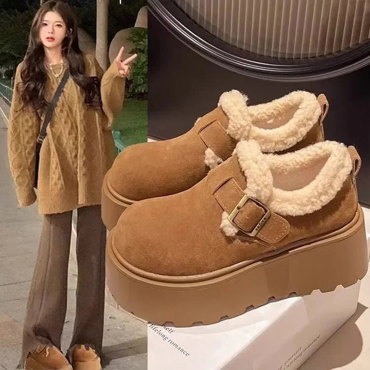 Elisa |Botas com plataforma elegante para o inverno com um toque moderno