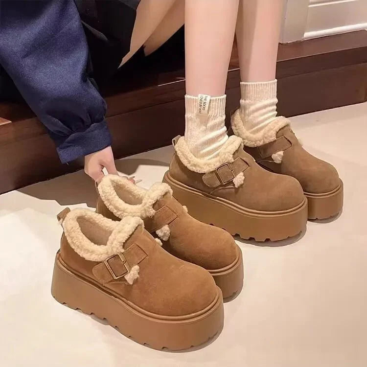 Elisa |Botas com plataforma elegante para o inverno com um toque moderno