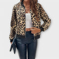 Raquel - Casaco de Leopardo Elegante