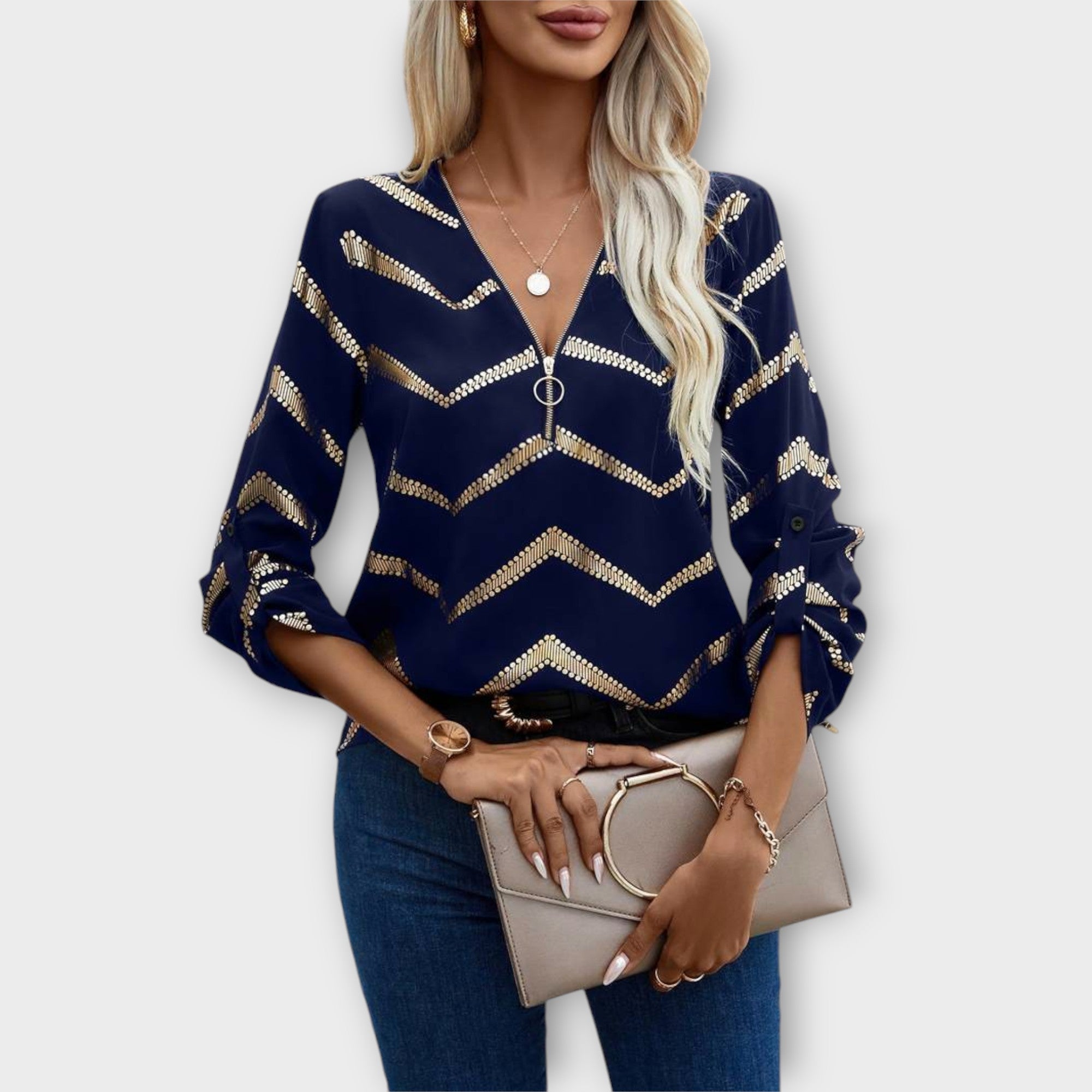Ema - Blusa de elegância intemporal