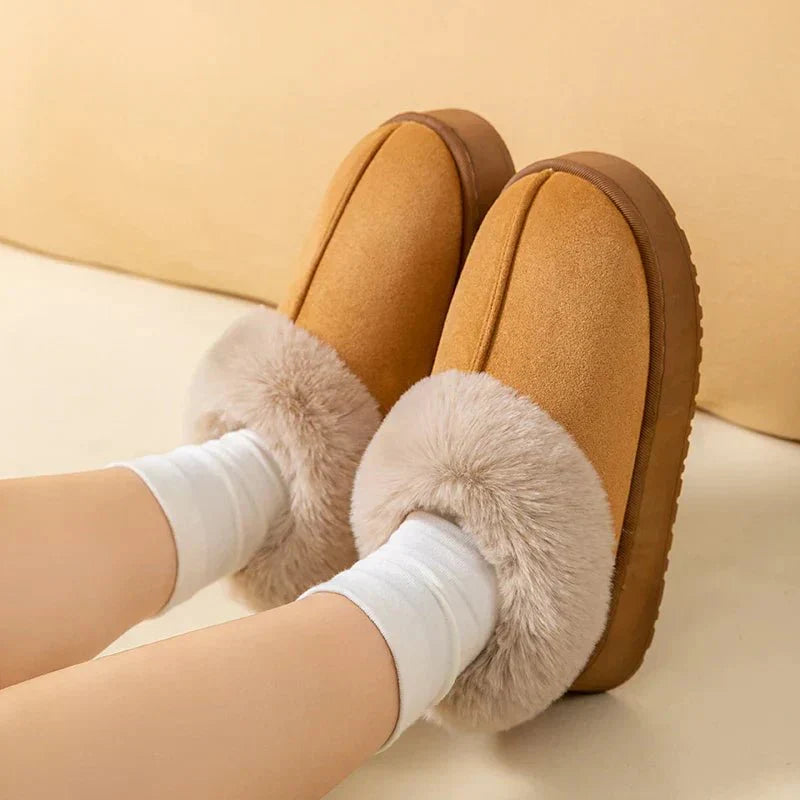 Lumina | Botas de Salto Alto com Forro de Pelúcia Quentes
