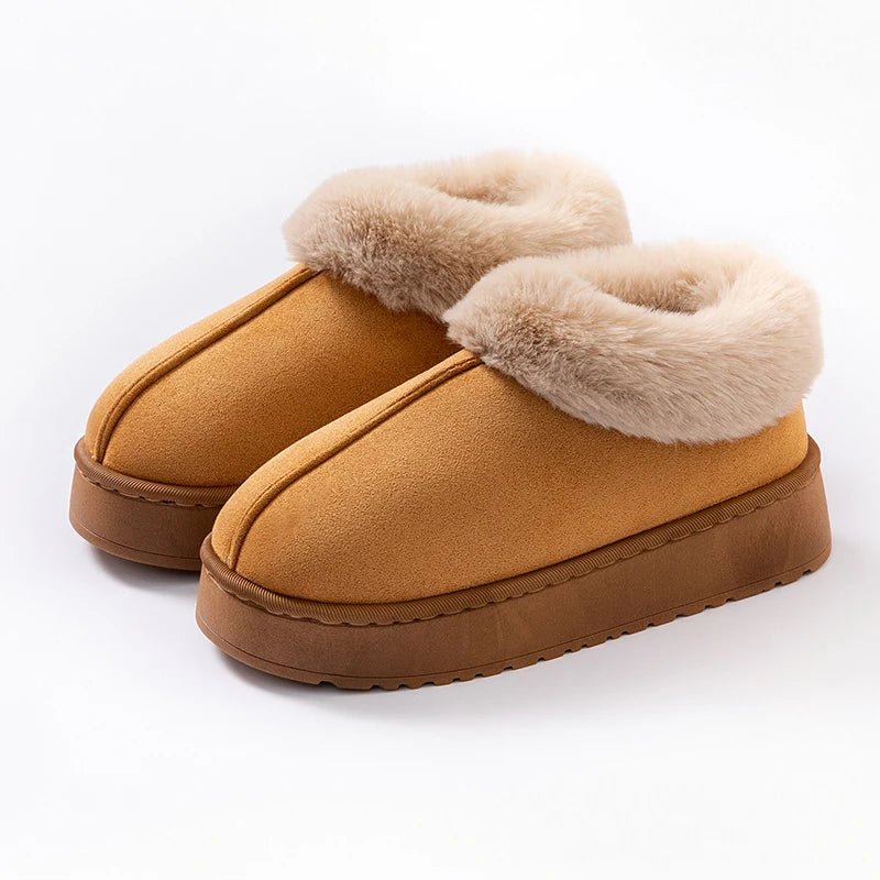 Lumina | Botas de Salto Alto com Forro de Pelúcia Quentes