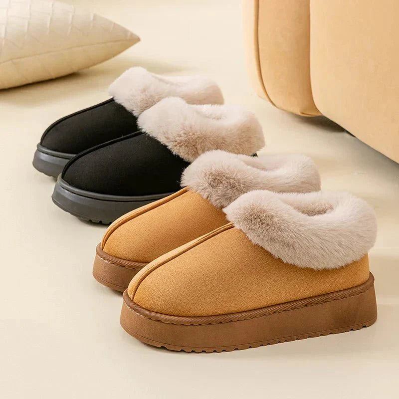 Lumina | Botas de Salto Alto com Forro de Pelúcia Quentes