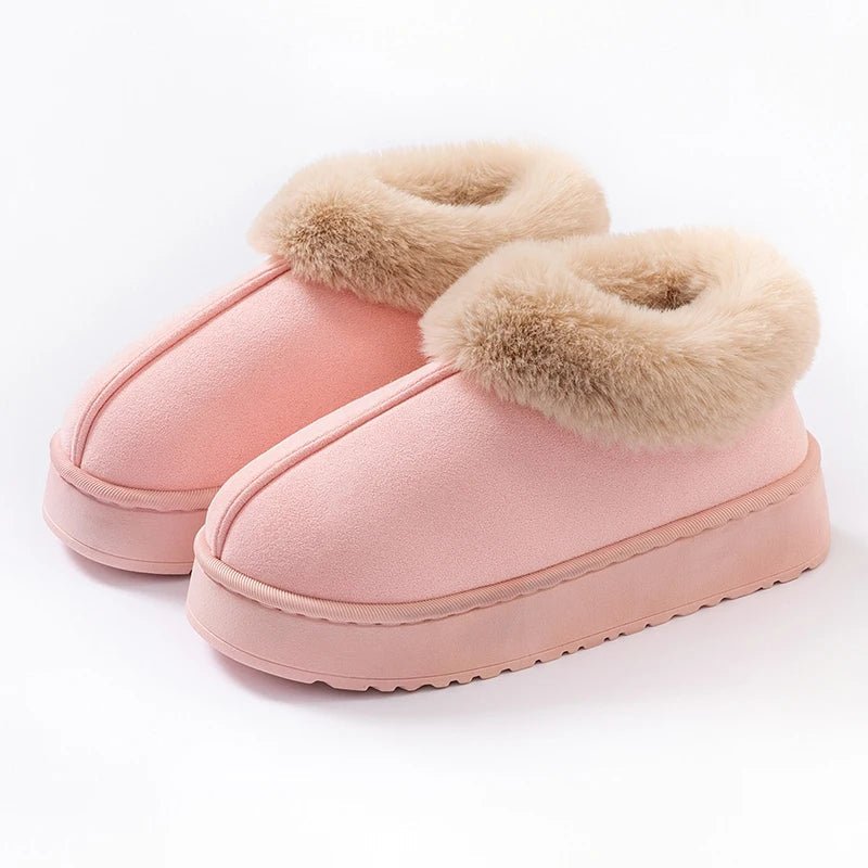 Lumina | Botas de Salto Alto com Forro de Pelúcia Quentes