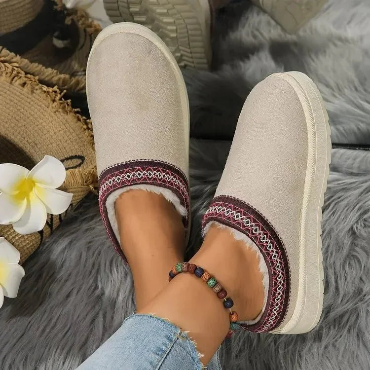 Luna | Botas Femininas Quentes com Forro de Pelúcia