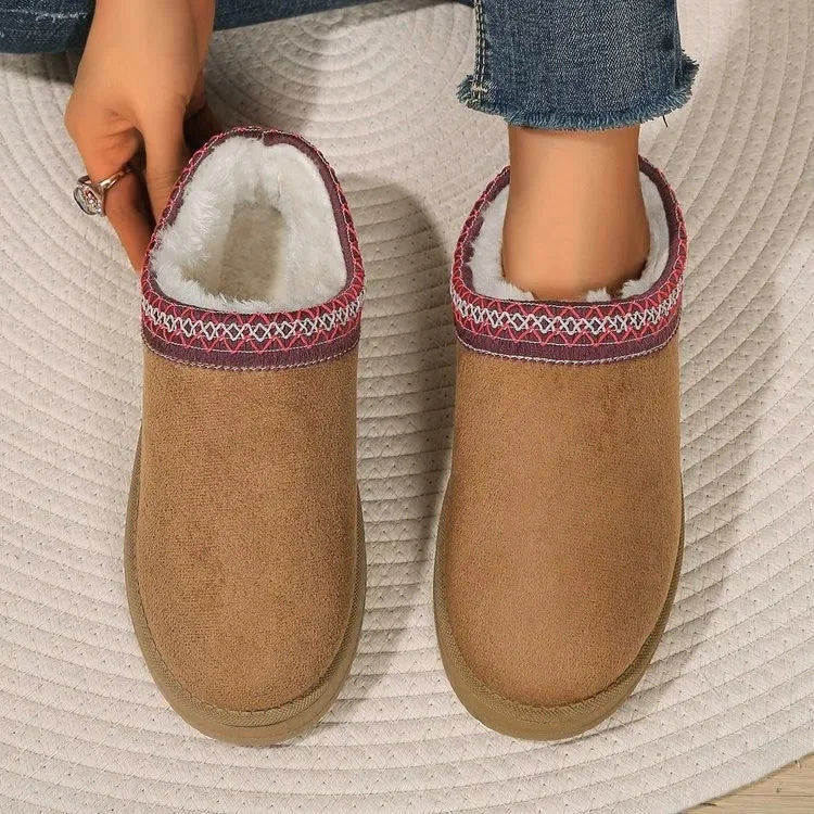 Luna | Botas Femininas Quentes com Forro de Pelúcia