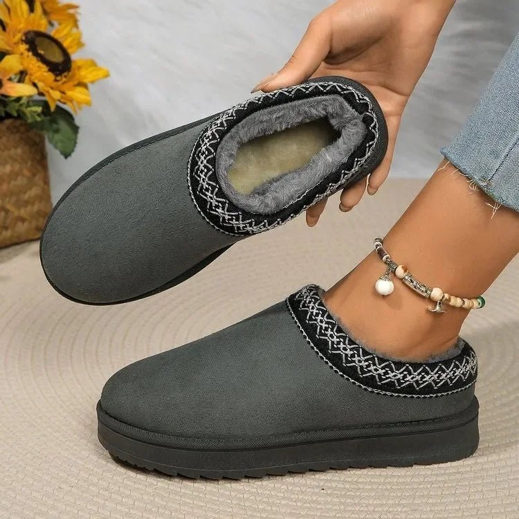 Luna | Botas Femininas Quentes com Forro de Pelúcia