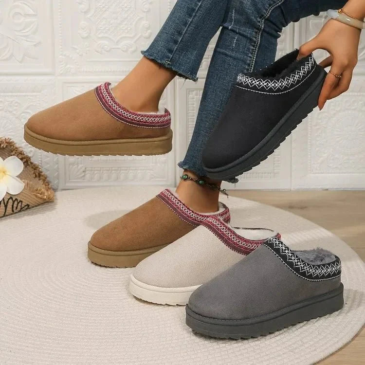 Luna | Botas Femininas Quentes com Forro de Pelúcia