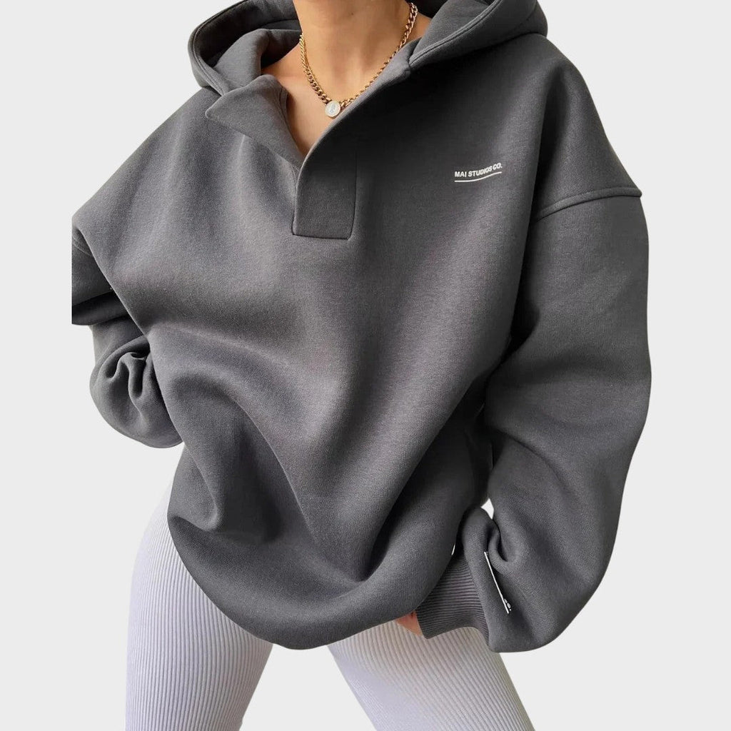 Flávia - Hoodie com capuz chique