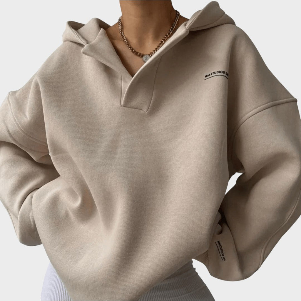 Flávia - Hoodie com capuz chique