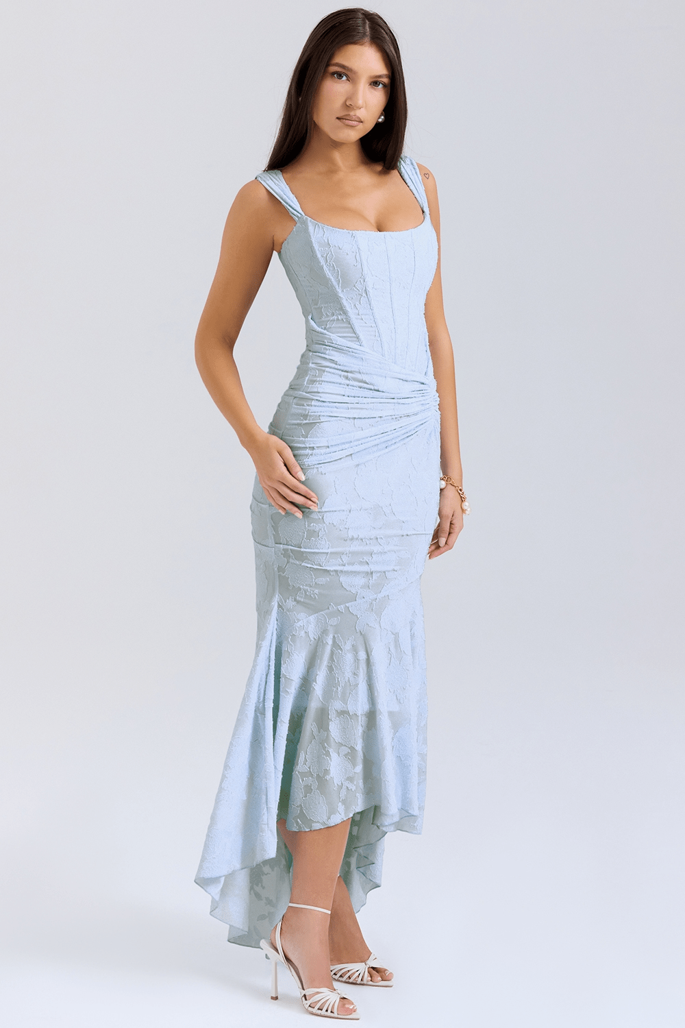 Nalina™ | Vestido Maxi – Elegância em Cada Detalhe