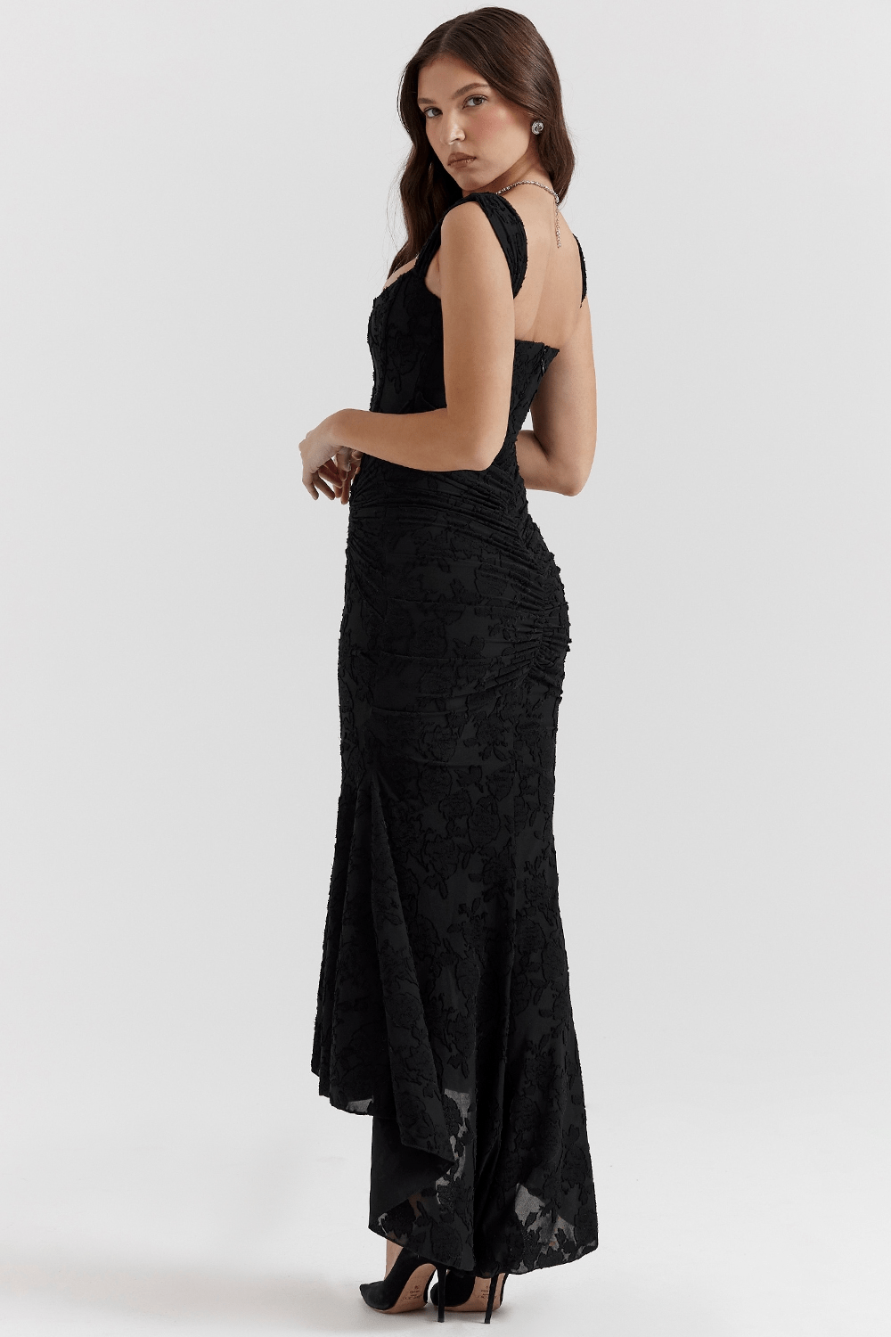 Nalina™ | Vestido Maxi – Elegância em Cada Detalhe
