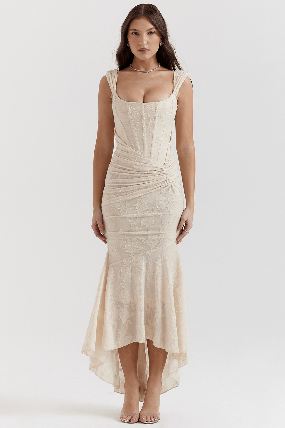 Nalina™ | Vestido Maxi – Elegância em Cada Detalhe