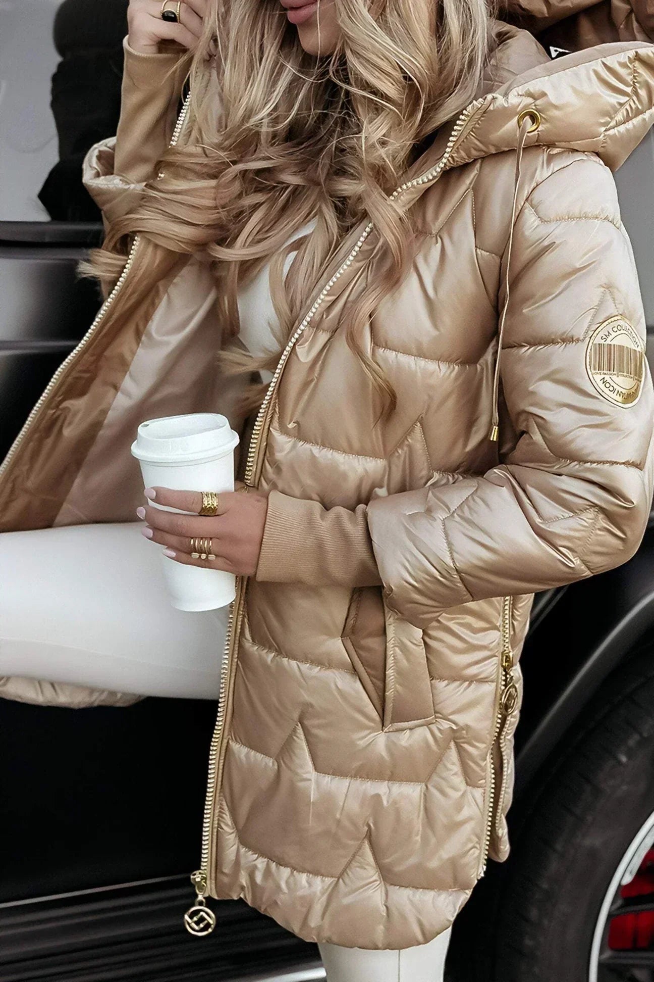 Nolwen Stylischer Wintermantel
