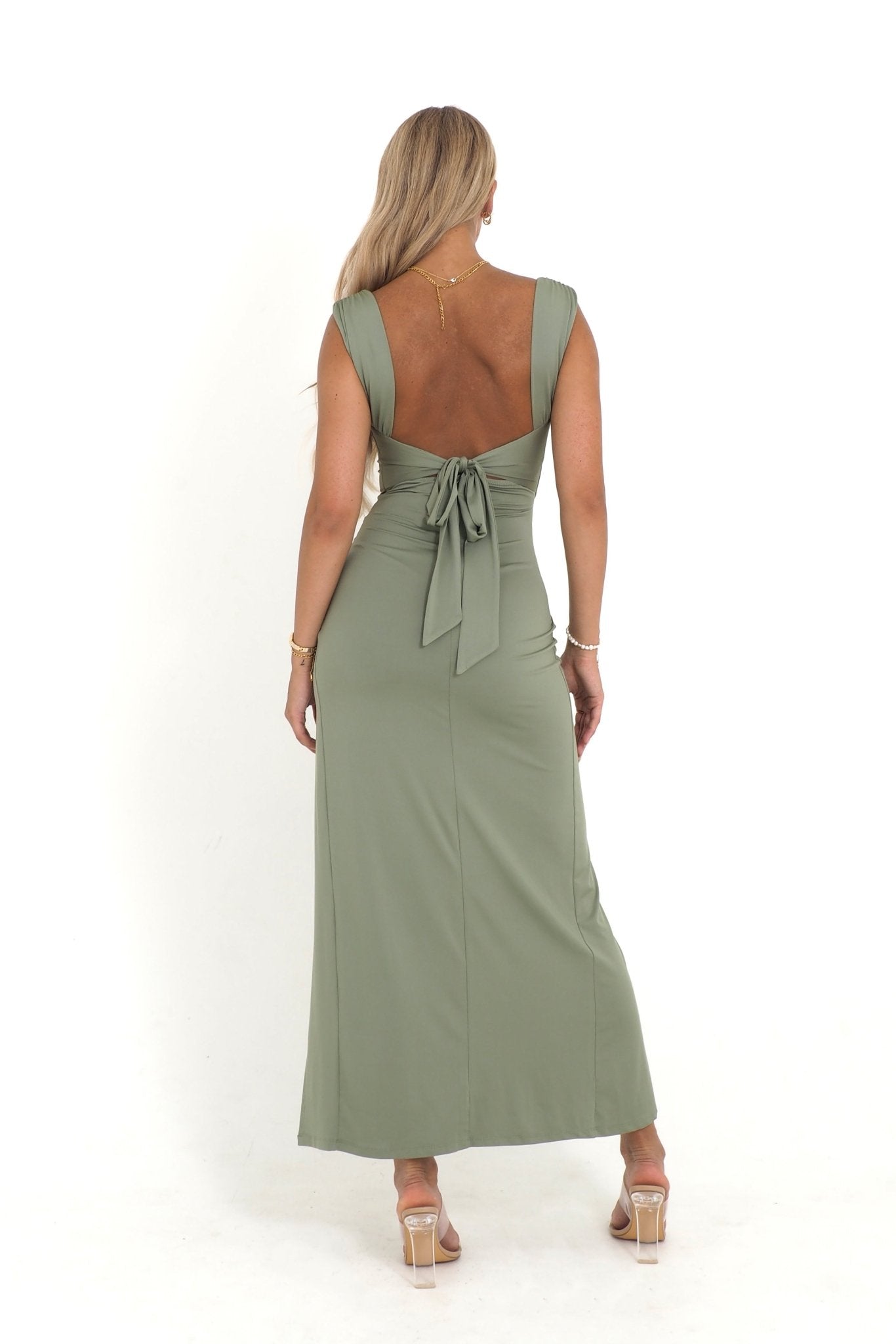 Ruiva™ | Vestido Longo de Corte Esculpido
