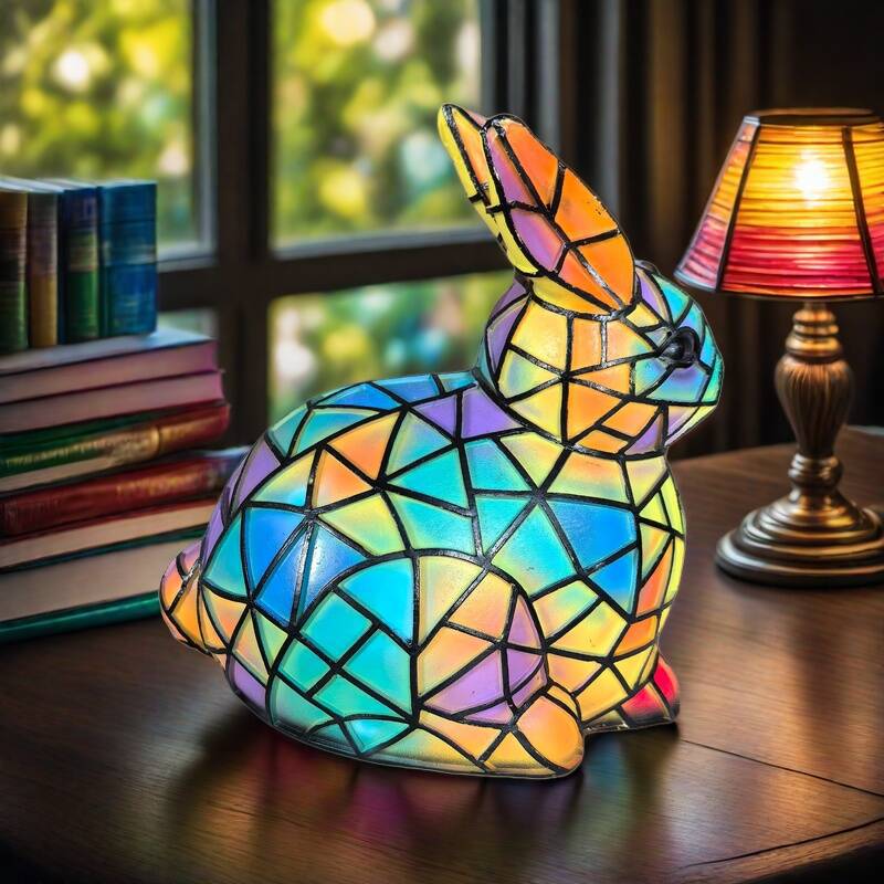 Tufão - Lampâda em Vitrais