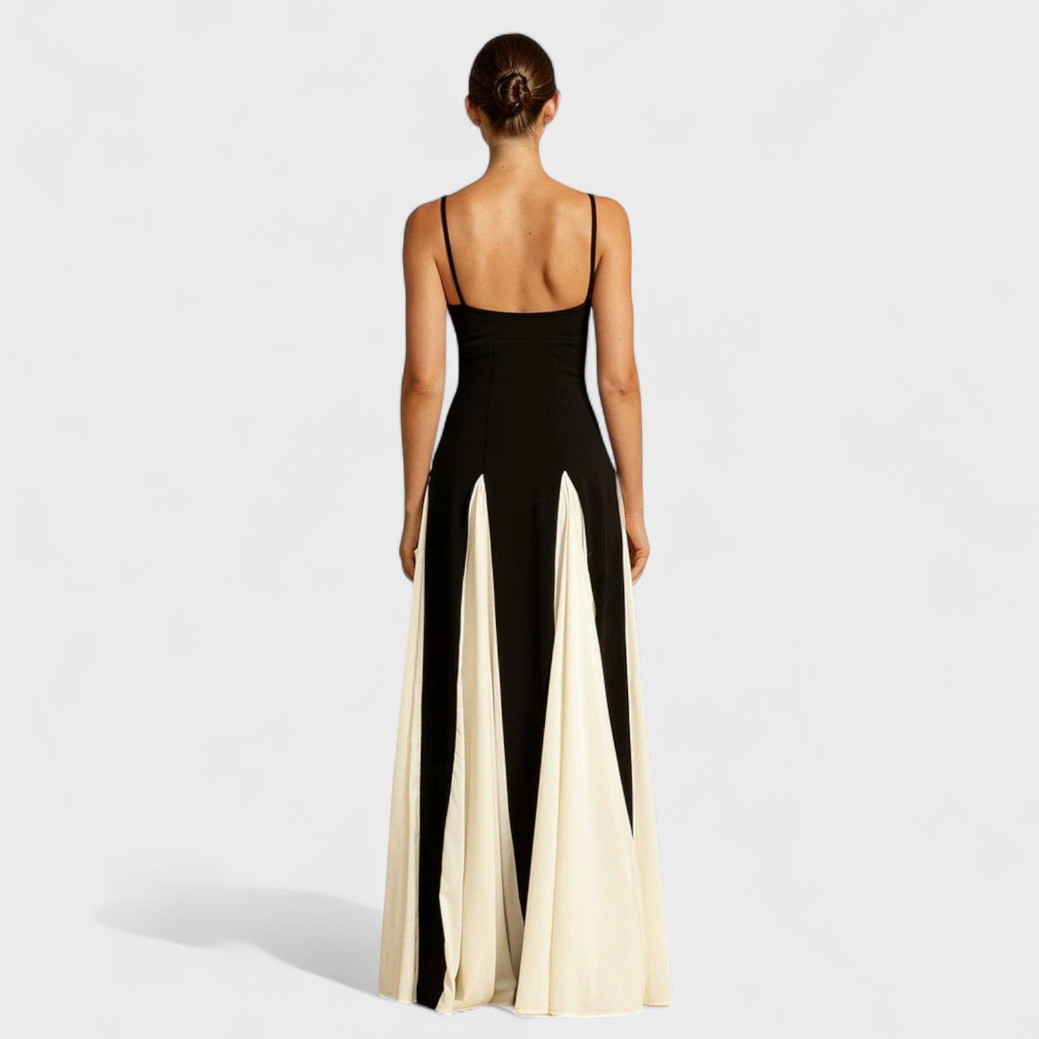 Vestido Gala Noir Ivory